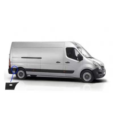 Baguette de protection arrière droite pour Nissan Interstar Opel Movano Renault Master (partie arrière)