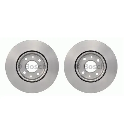 Front brake discs Alfa Romeo Mito Citroen Nemo Fiat 500 Doblo Panda Lancia Musa Peugeot Bipper Bosch