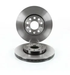 Jeu de disques de frein avant pour Audi A3 Seat Altea Leon Toledo 3 Škoda Volkswagen Caddy Golf Jetta Scirocco Touran