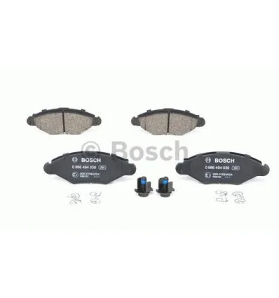 Plaquettes de frein avant pour Peugeot 206 306