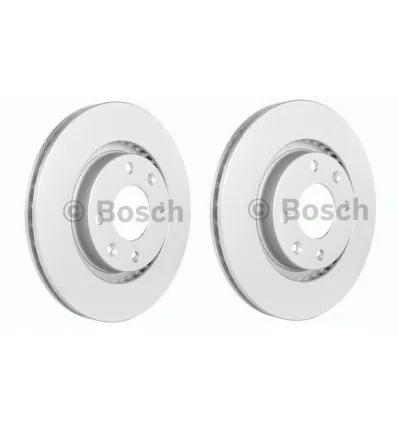 Jeu de disques de frein avant pour Citroën Berlingo C2 C3 C4 DS3 Peugeot 1007 2008 206 207 208 307 Partner Bosch