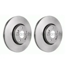 Disques de frein avant pour Renault Laguna 2 Bosch