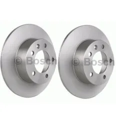Jeu de disques de frein arrière pour Nissan Interstar Opel Movano Renault Master 2 Bosch