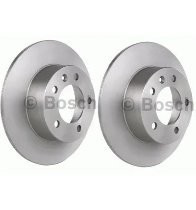 Rear brake discs Nissan Interstar Opel Movano Renault Master 2 Bosch
