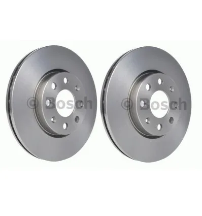 Disques de frein avant Fiat Grande Punto Opel Corsa D Bosch