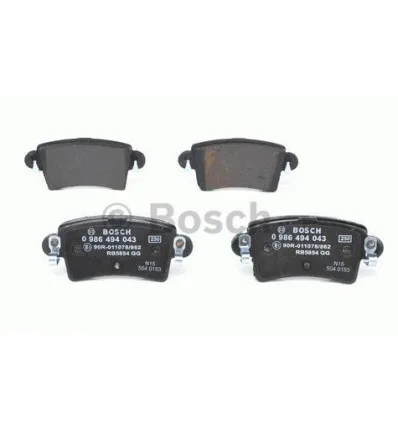 Rear brake pads Nissan Interstar Opel Movano Renault Master 2 Bosch