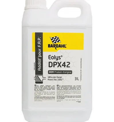 Additif FAP Eolys DPX42 blanc Bardahl 3L