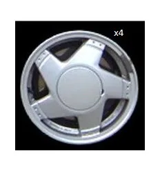 Pack de 4 enjoliveurs cache écrou de roue pour Renault Super 5 GT