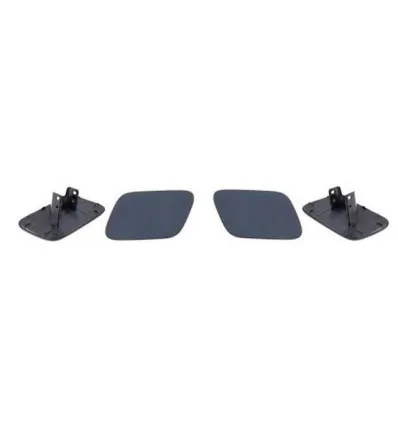 2 x Front bumper headlight washer covers Audi A4 After 2004