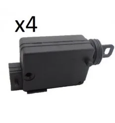 4x Moteurs Centralisation Porte Coffre pour Renault Clio Espace Mégane R19 R21 R25 Twingo Kangoo Dacia
