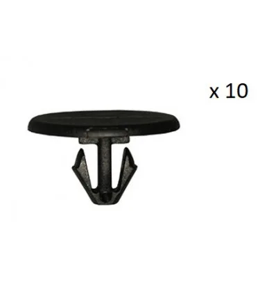 10 Clips de fixation capot pour Citroën Peugeot