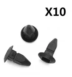 10 Clips de fixation pour Audi A2 A3 A6 A8 TT Volkswagen Bora Golf Lupo New Beetle Passat Polo Touareg