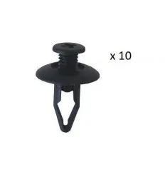 10 Clips de fixation pare boue Mazda pour Nissan