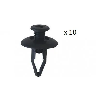 10 Clips de fixation pare boue Mazda pour Nissan