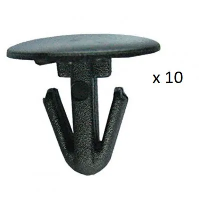 10 Clips de fixation joint de porte pour Citroën Fiat Lancia Peugeot
