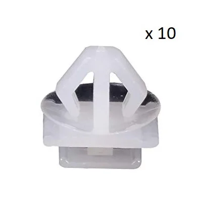 10 Clips de fixation pour Peugeot 206 306