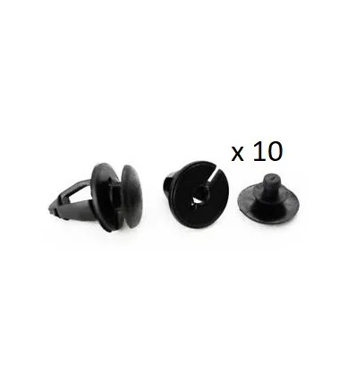 10 Clips de fixation pour Renault Kangoo Trafic