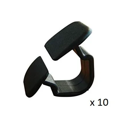 10 Clips de fixation capot pour Audi Volkswagen