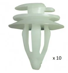 10 Clips de fixation panneau de porte pour BMW