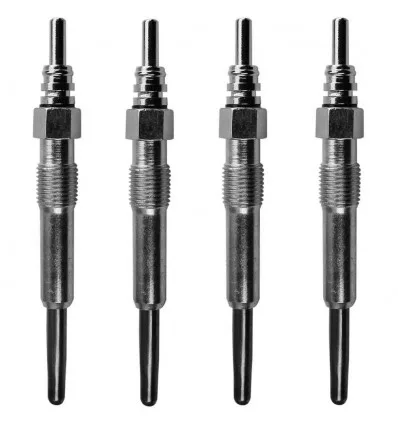 4 Glow plugs Opel Renault Clio Megane Scenic Laguna Kangoo Trafic Master 1.5 1.9 2.2 Dci