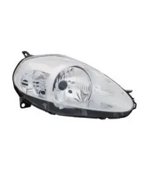 Headlight right H4 Fiat Grande Punto (light background)