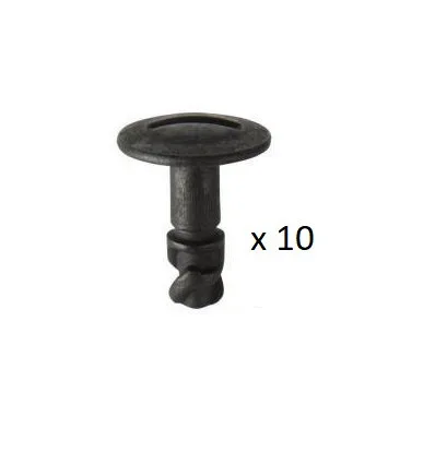 10 Securing clips under engine protection Audi 100 A2 A4 A6 A8 Seat Exeo Skoda Superb Vw Passat