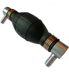 Pompette poire d'amorcage coudee 8mm