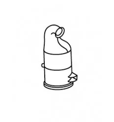 Catalyseur pour Citroën C3 DS3 Peugeot 206 208 2008 1.4 Hdi