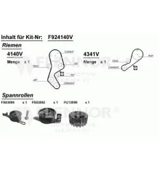 Kit distribution pour Ford mondeo 1.8 TD Turbo Diesel
