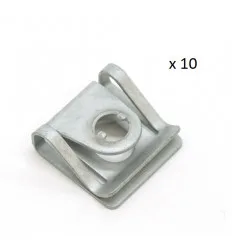 10 x Clips de fixation cache sous moteur pour Audi A4 A6