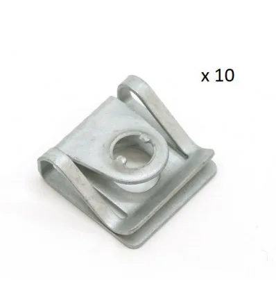 10 x Clips de fixation cache sous moteur pour Audi A4 A6