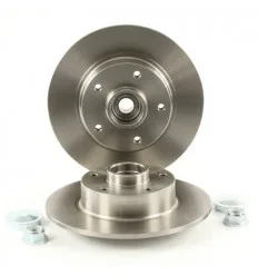 Jeu de disques de frein arrière pour Renault Mégane III Coupe