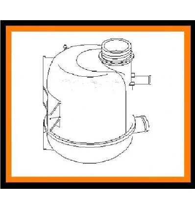 Vase d'expansion pour Dacia Logan Renault Clio 2 Kangoo 1