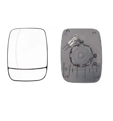 Glace de rétroviseur gauche pour Fiat Talento Nissan Nv300 Opel Vivaro Renault Trafic 3