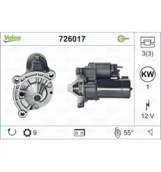 Démarreur pour Citroën Berlingo BX Evasion Jumper Fiat Ducato Lancia Zeta