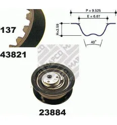 Kit distribution pour Volkswagen Golf PAssat Vento Caddy transporteurt T4 Audi 80 A4 Seat Ibiza Cordoba Inca 1.9d td tDi