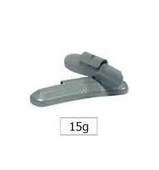 Masse d'équilibrage en zinc 15 g