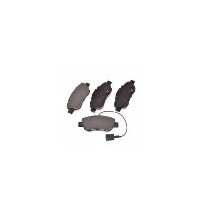 Front brake pad set Fiat 500 Ford Ka
