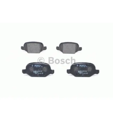 Jeu de plaquettes de frein arrière pour Fiat Panda Punto Lancia Ypsilon