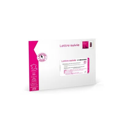 Frais d'envoi lettre suivi 1kg