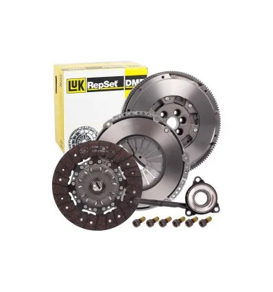 Kit d'embrayage avec volant moteur bimasse et butée hydraulique pour Audi Ford Seat Škoda Volkswagen