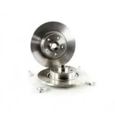 Jeu de 2 disques de freins arrière avec roulements pour Renault