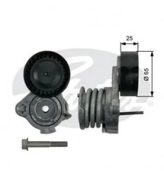 Galet tendeur de courroie d'accessoires pour Chevrolet Opel