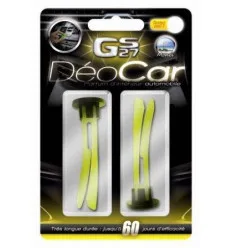 2 Désodorisants Déocar Jaune Monoï