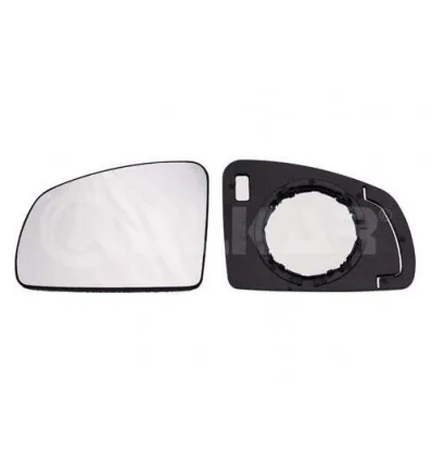Verre de rétroviseur extérieur pour Opel Meriva