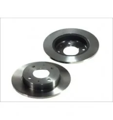 Jeu de disques de frein arrière pour Mitsubishi Colt Smart Forfour