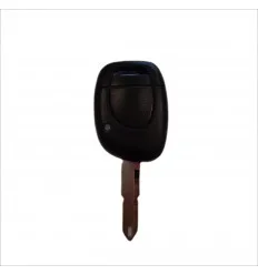 Coque de cle pour Renault Clio 2 Kangoo Laguna Modus Scénic Twingo (1 Boutons - Sans Emplacement de pile)