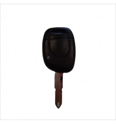 Coque de cle pour Renault Clio 2 Kangoo Laguna Modus Scénic Twingo (1 Boutons - Sans Emplacement de pile)