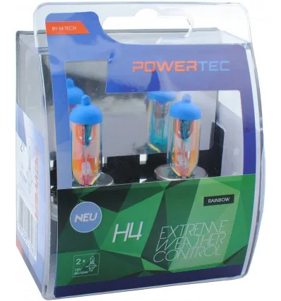 Coffret de 2 ampoules H4 12V 55W extreme weather control