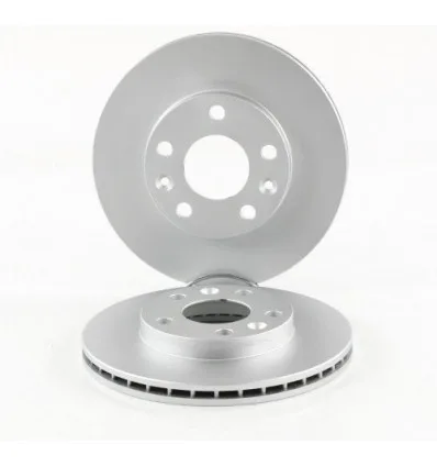Jeu de disques de frein avant pour Renault
